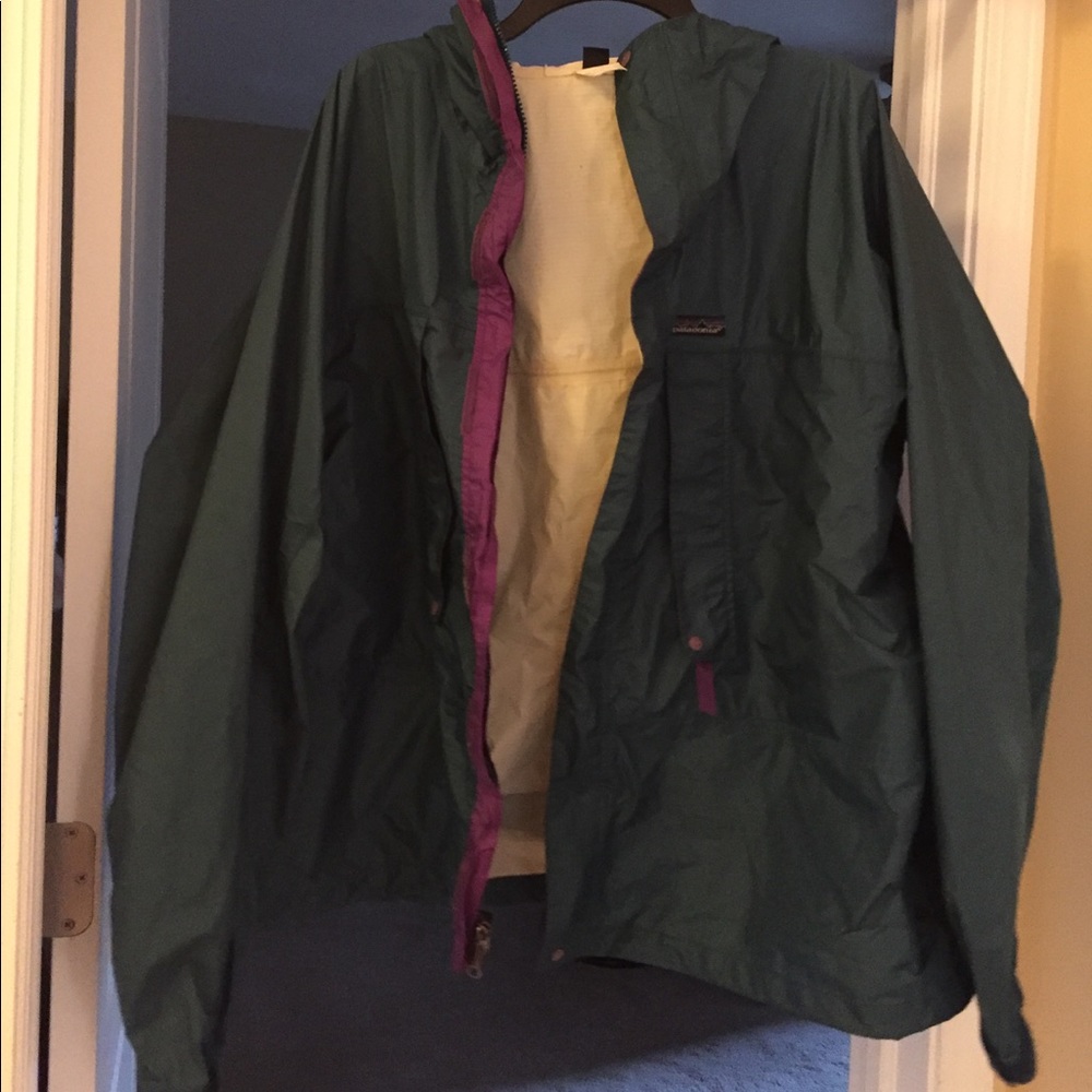 Teal Patagonia Windbreaker